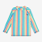 Striped long-sleeved top in rainbow hues. A playful and vibrant addition to any wardrobe.